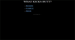 Desktop Screenshot of kicksbutt.ca